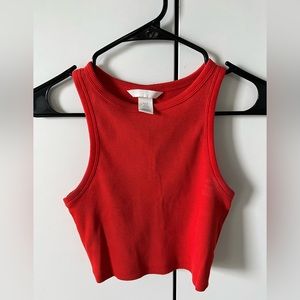 Red Crop Top